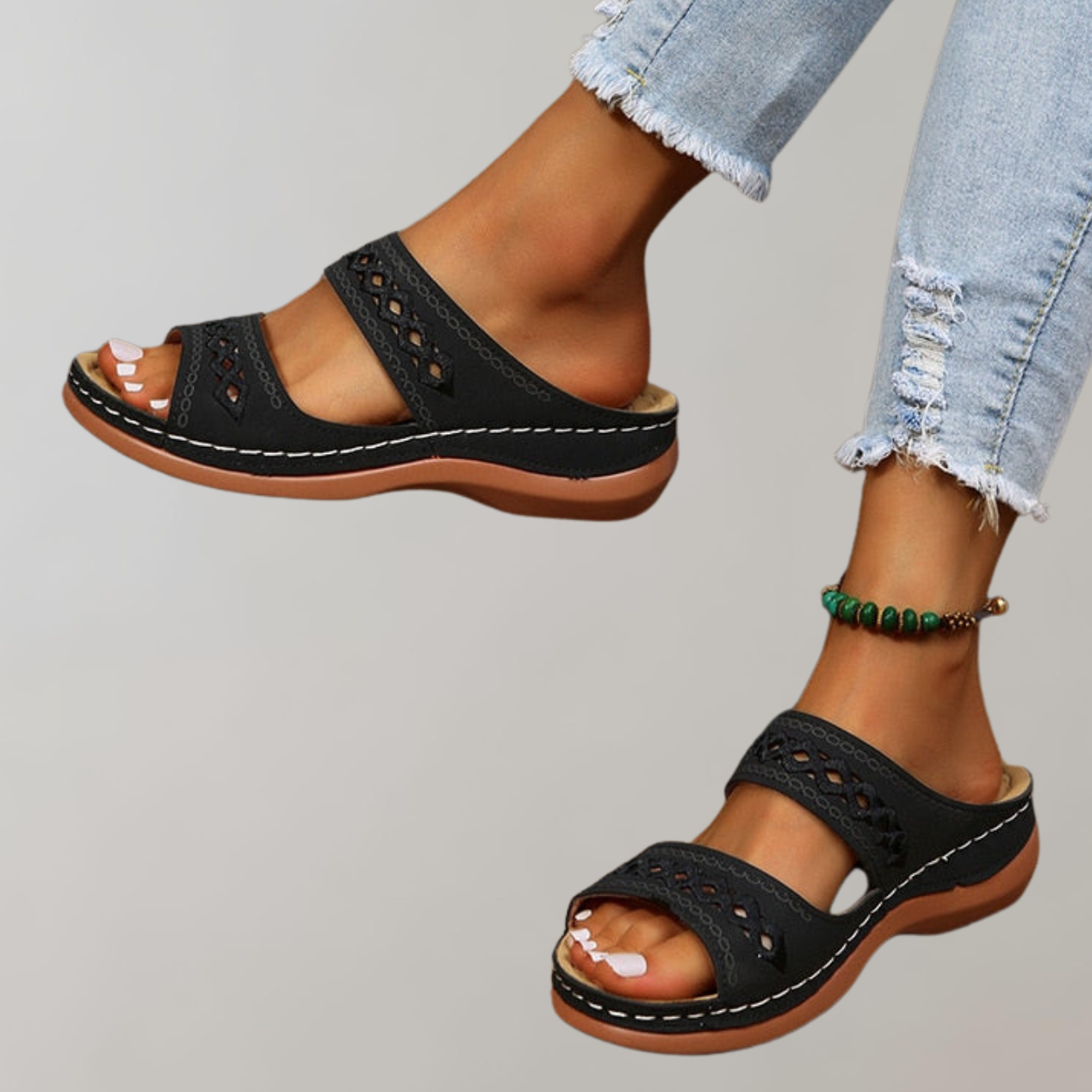 Olvoria - Orthopedic Sandals for Women | Comfortable Women's Sandals | Summer Sandals for Women