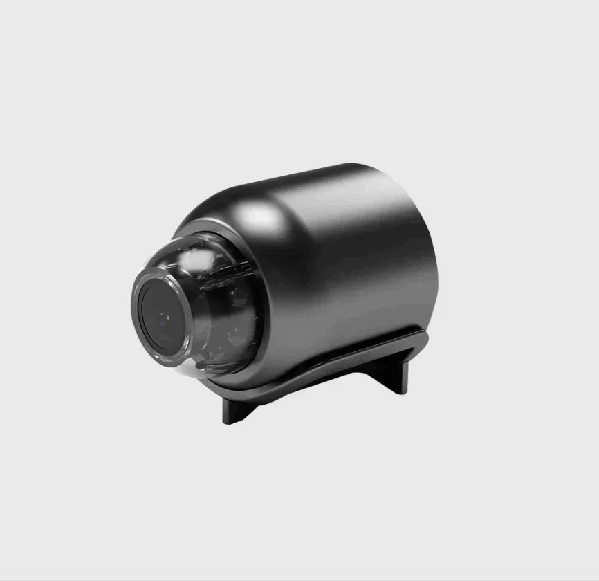 Olvoria | Ultra-Small WiFi IP Camera | 1080p Full HD | 120° Wide Angle Lens | Infrared Night Vision & Motion Sensor | 2-Way Audio | Global Remote Access