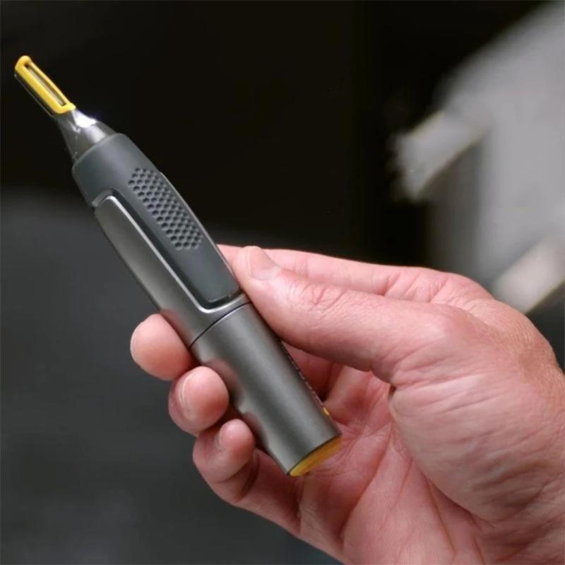 Olvoria | Ultra-Thin Precision Trimmer | Micro-Oscillation Blades | Titanium Stainless Steel Technology | Integrated LED Lighting | Ergonomic Design