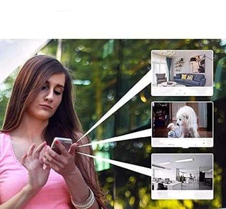 Olvoria | Wireless 1080P Mini WiFi Security Camera - SecureView