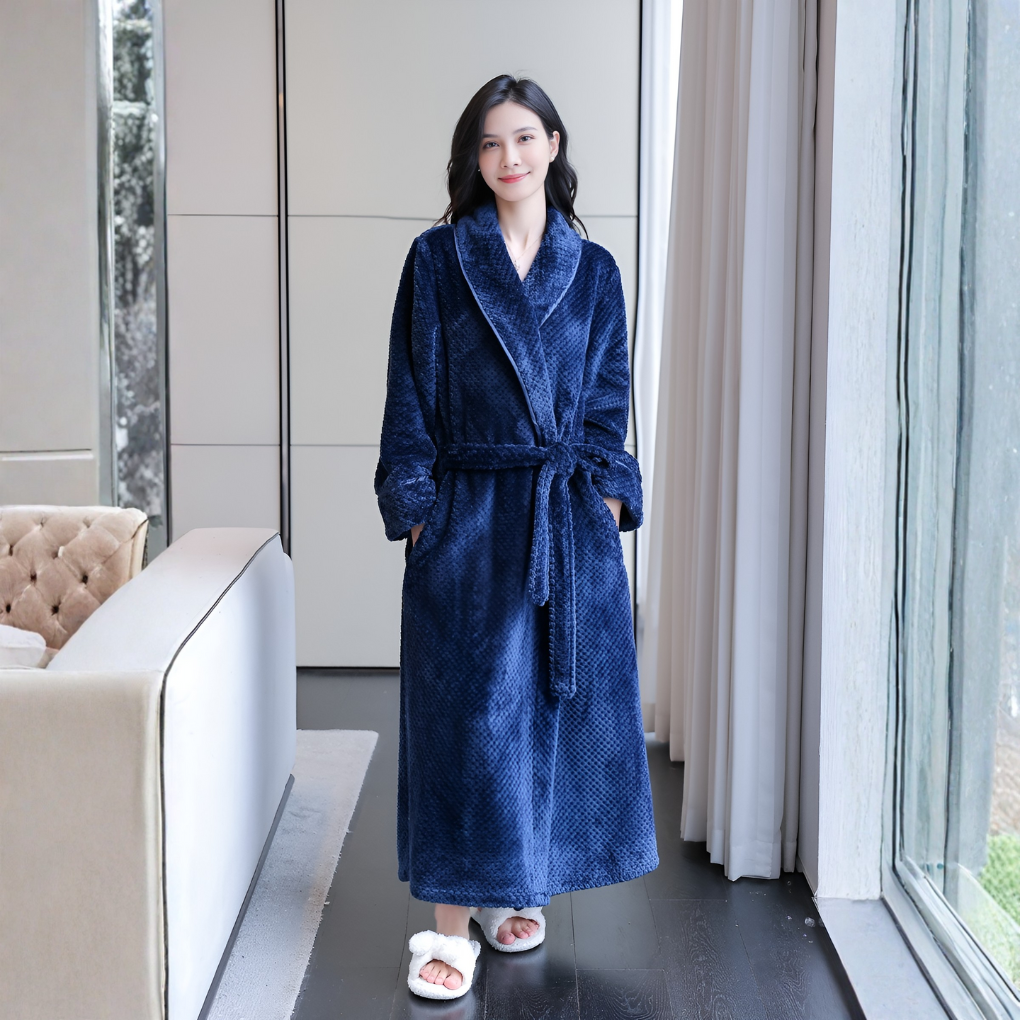 Olvoria | Women's Plush Hooded Robe
