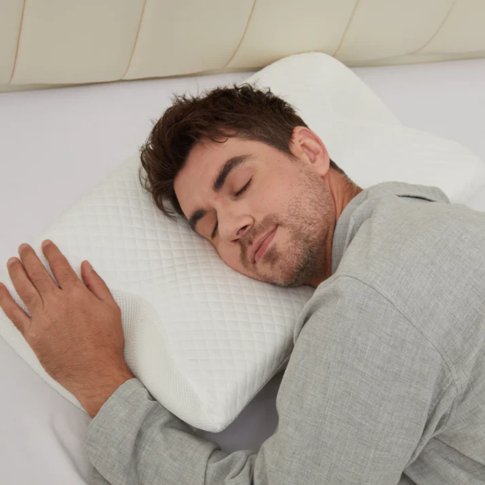 Oreiller anti-ronflement avec soutien ergonomique du cou et de la tête