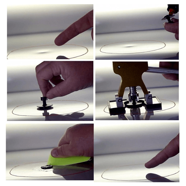 Outils de débosselage sans peinture
