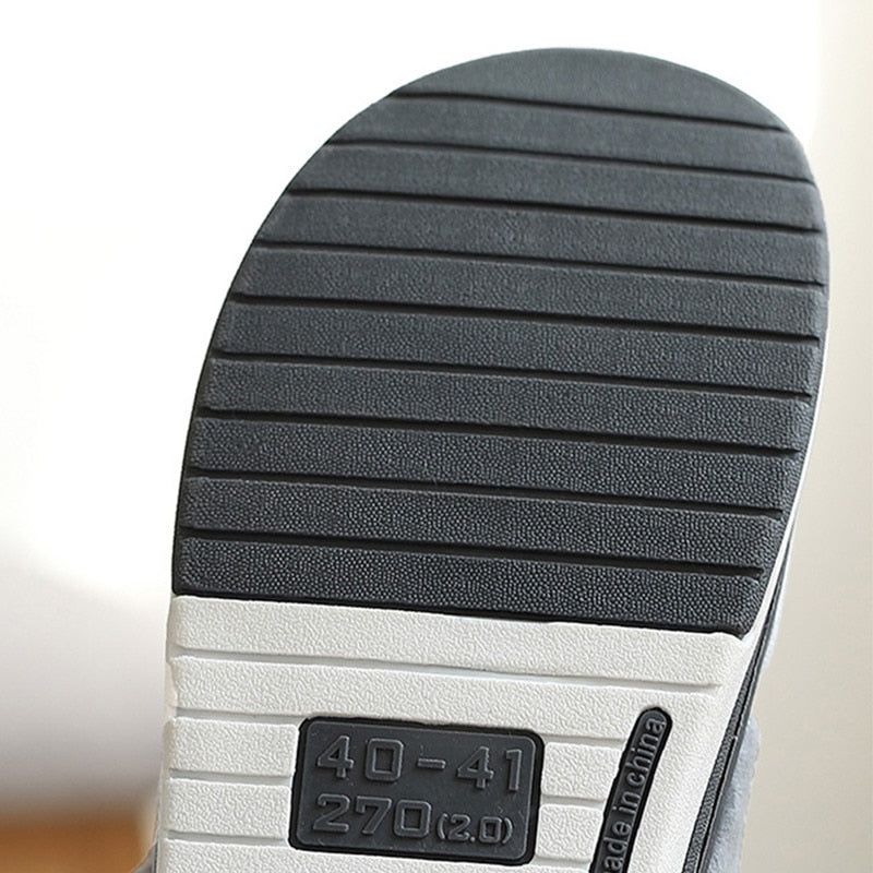 Pantoufles homme doublées de molleton