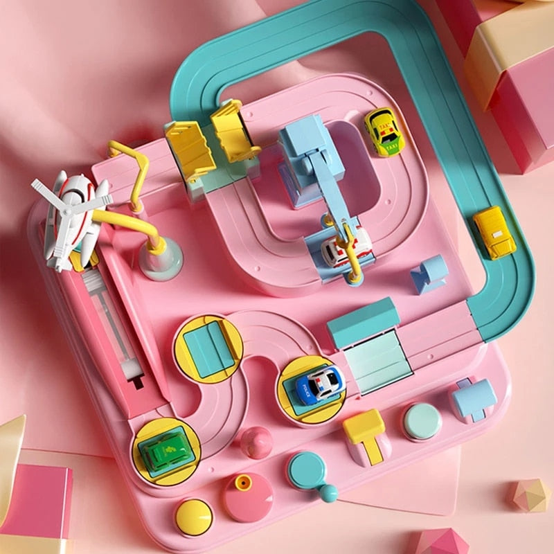 Petite voiture - Jeu de stimulation cérébrale - Aventure en ville