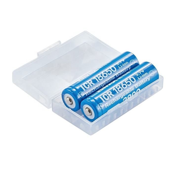 Piles rechargeables Li-ion 18650 3,7 V universelles (lot de 2)
