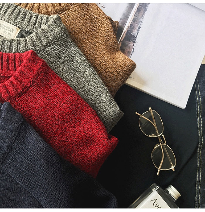 Pull d'hiver confortable et décontracté pour homme