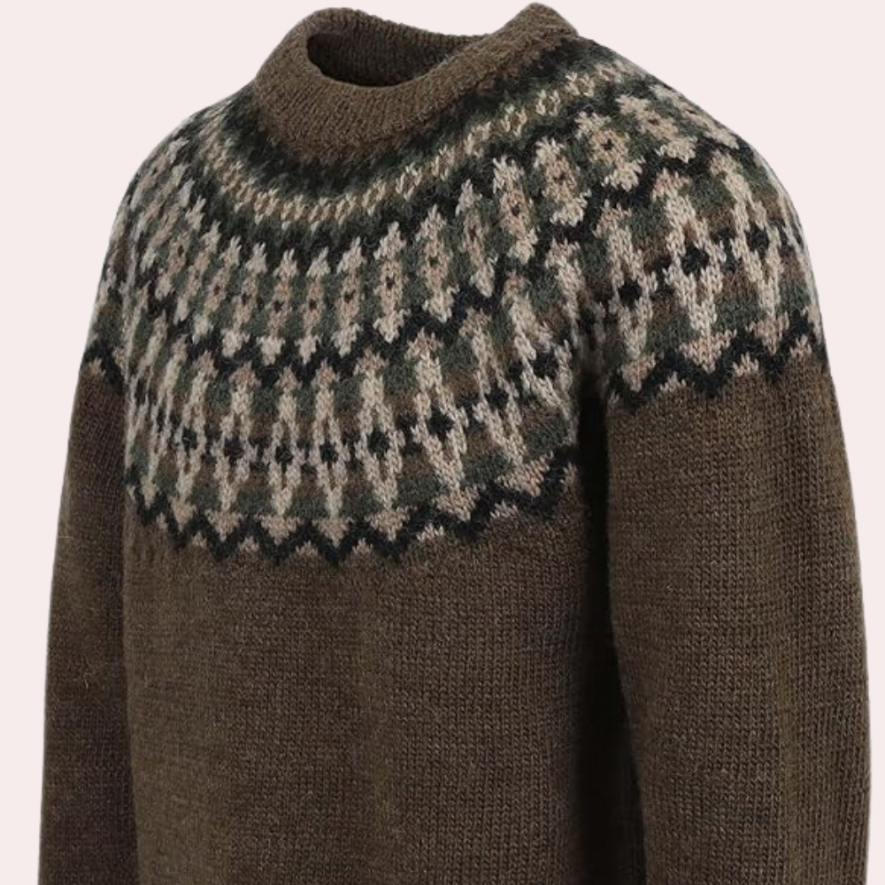 Pull en maille doux et élégant de tous les jours pour femme