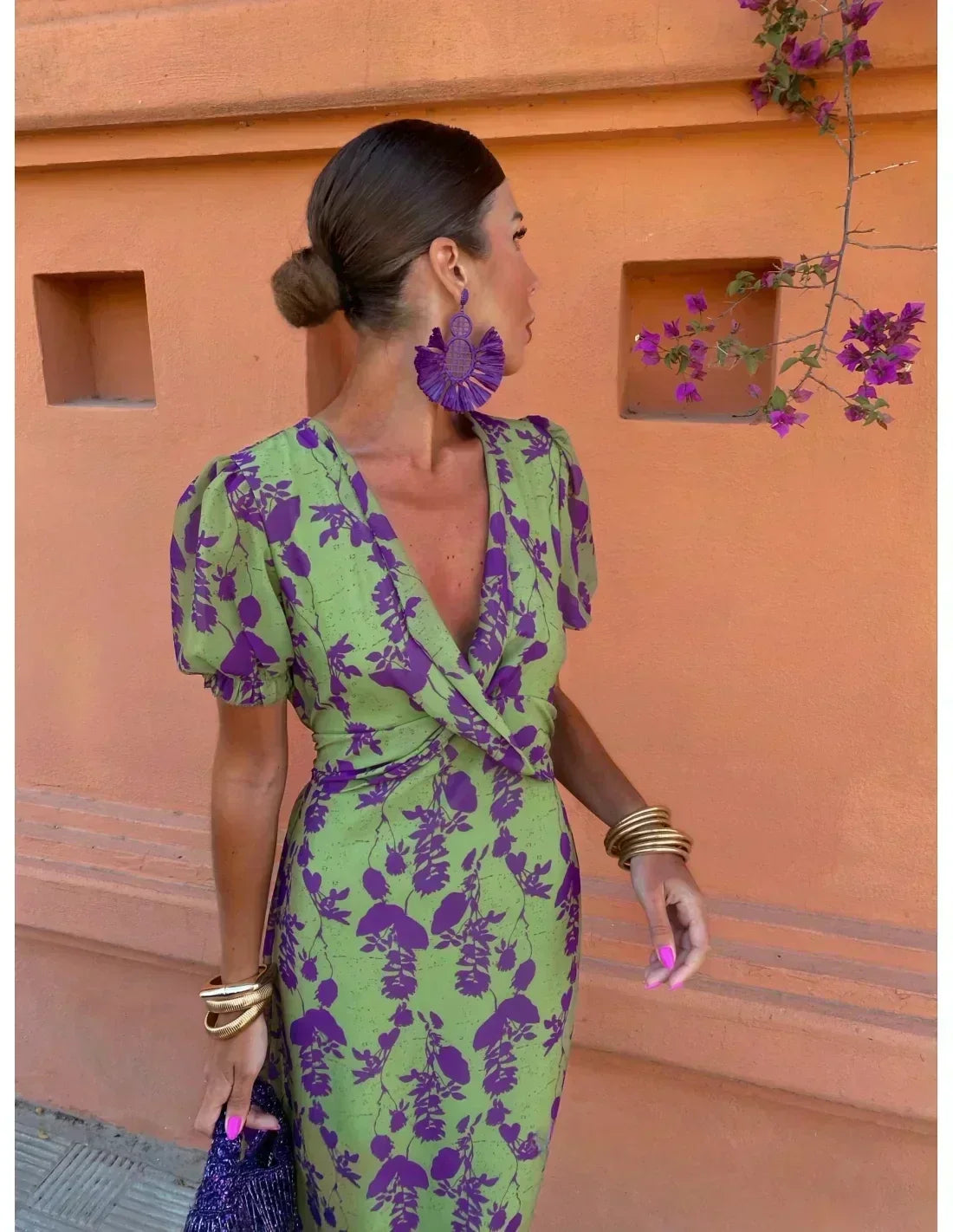 Robe d'automne sophistiquée