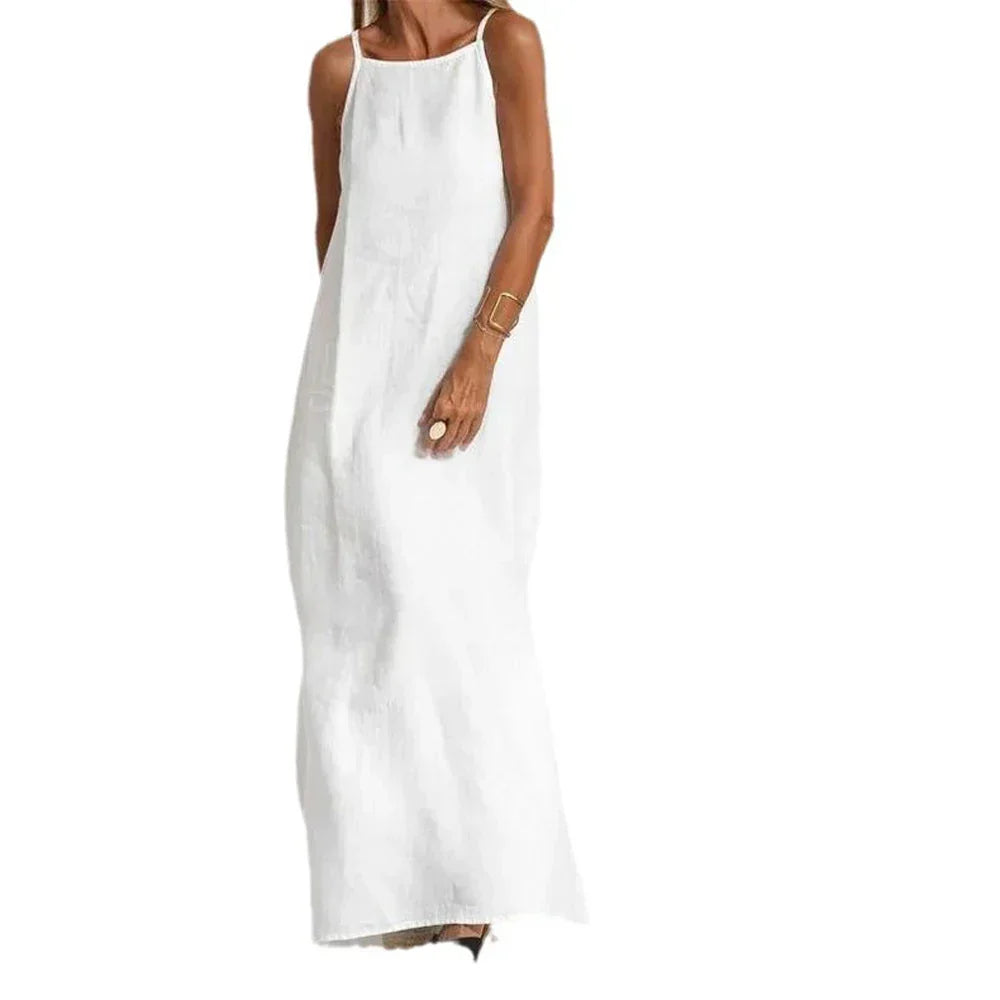 Robe élégante avec fentes