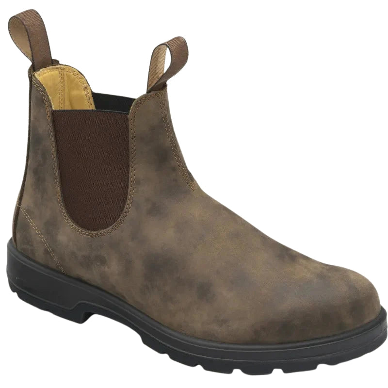 Round Toe Ankle Boots with Durable Sole