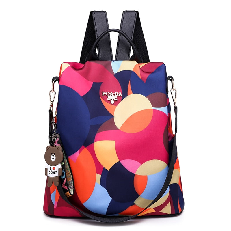Sac à dos femme antivol, imperméable et stylé