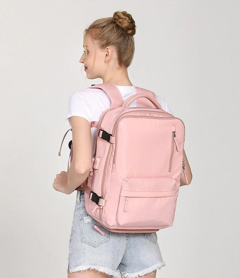 Sac à dos imperméable 25L: design antivol avec compartiment pour ordinateur portable