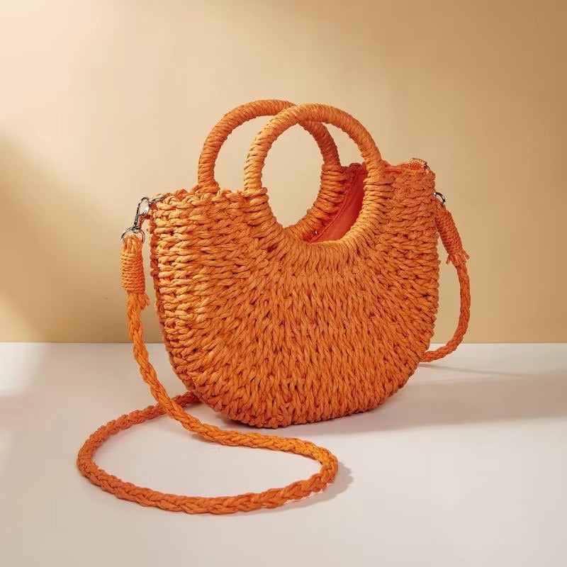 Sac à main avec double anse et bandoulière amovible
