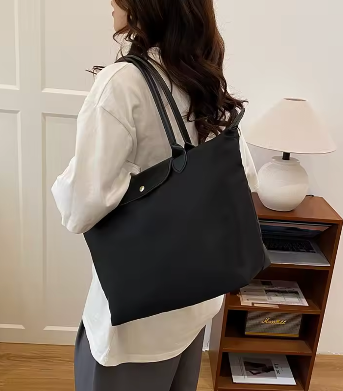 Sac cabas pliable élégant pour un usage quotidien