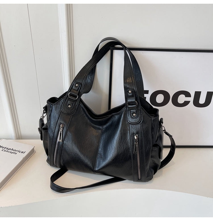 Sac cabas pour femme en cuir