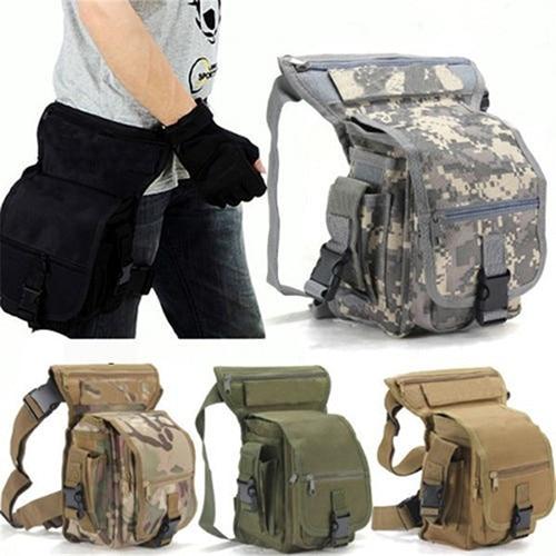 Sac de cuisse tactique résistant pour homme – Déperlant et multipoches