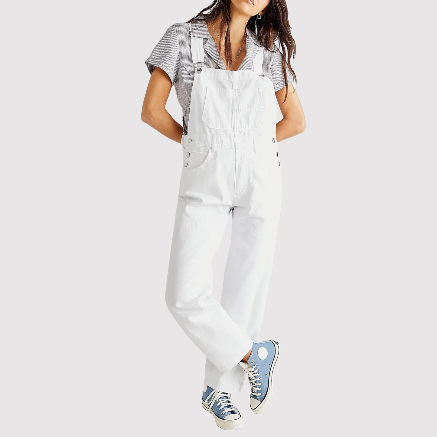 Salopette femme coupe décontractée