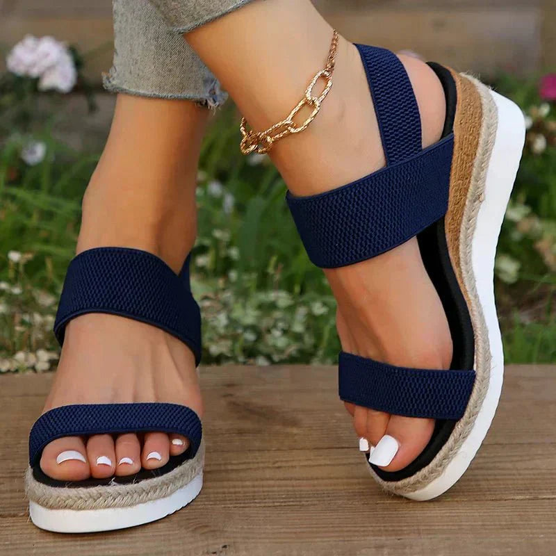 Sandales orthopédiques femme à bout ouvert