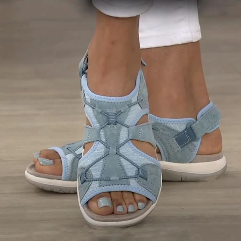 Sandales orthopédiques femme à semelle mousse nano