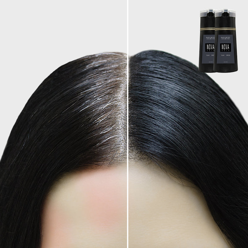 Shampooing teinté noir