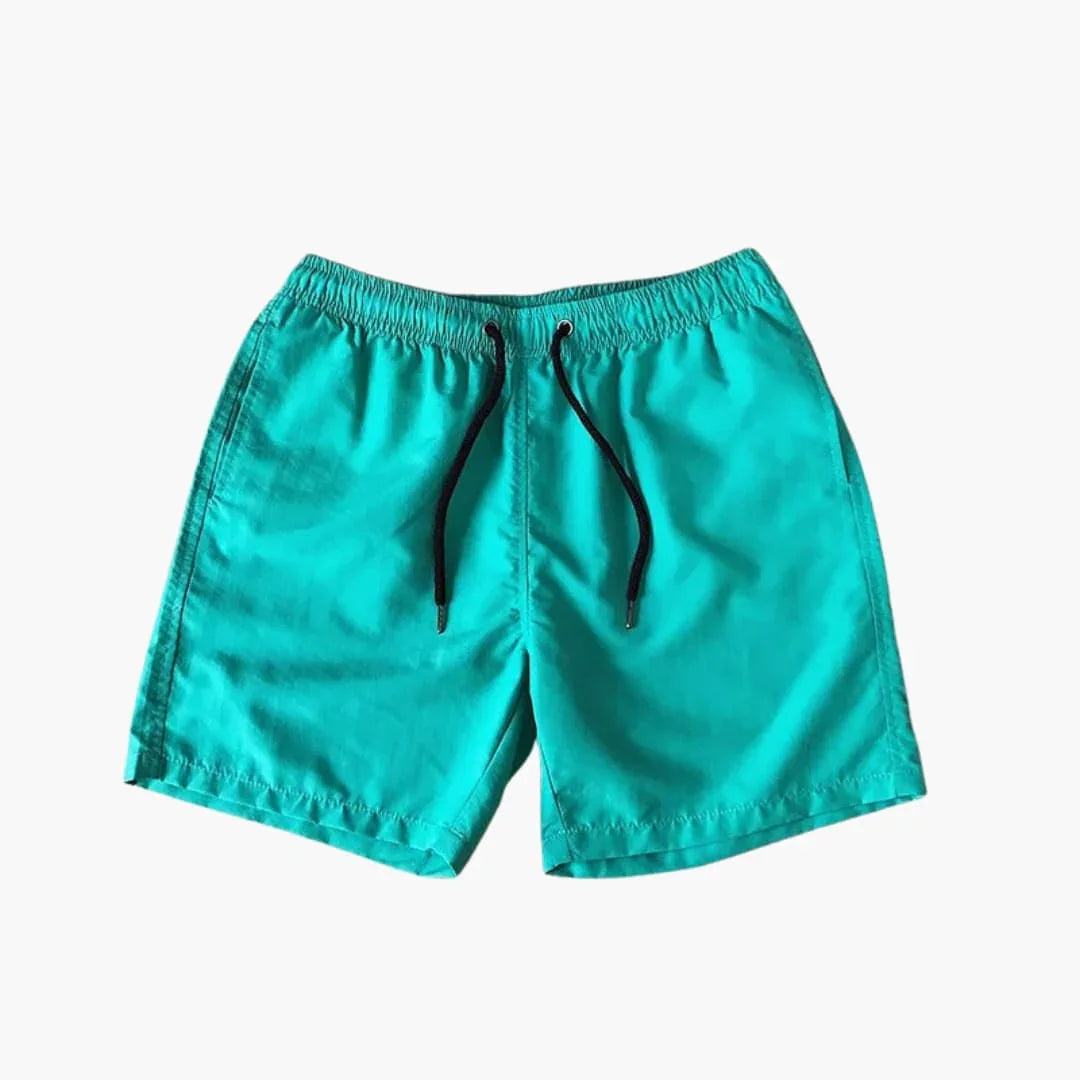 Short de bain homme à séchage rapide avec cordon de serrage