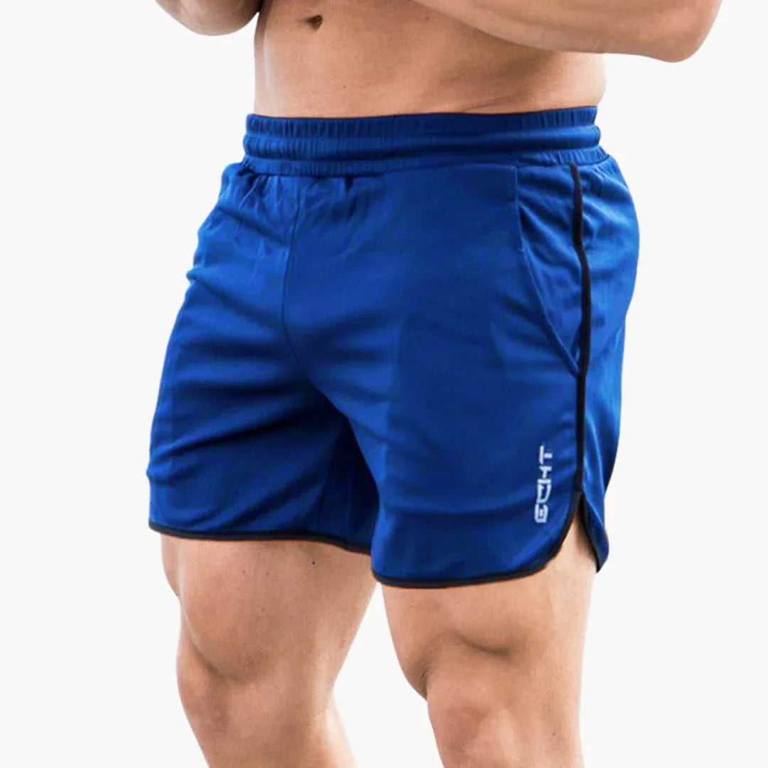 Short de sport homme avec poches pour fitness et course