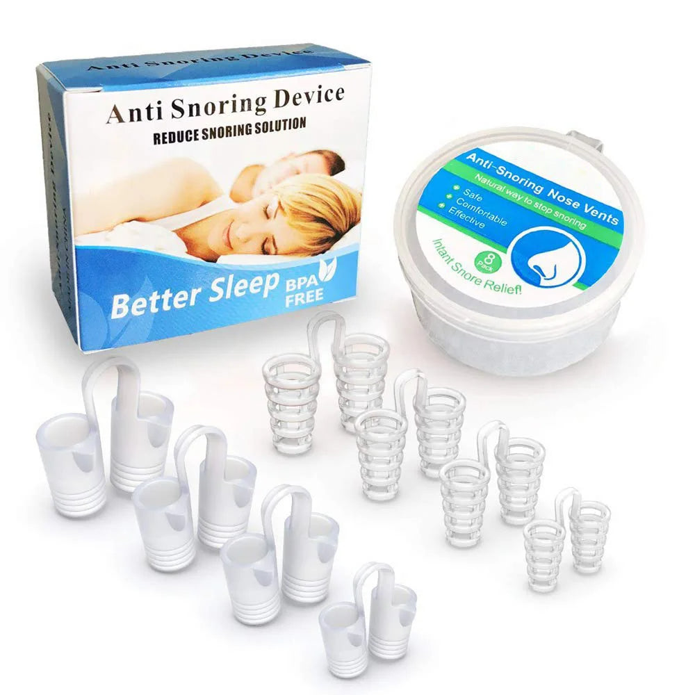 Snore-Reducing Nose Clip