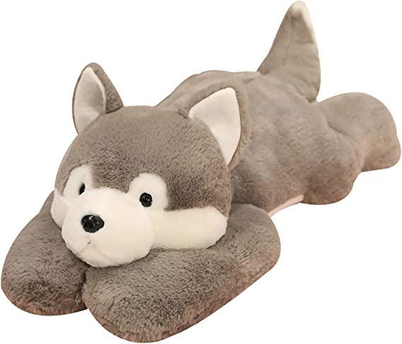 Soothing Plush Wolf for Stress Relief and Sleep Comfort