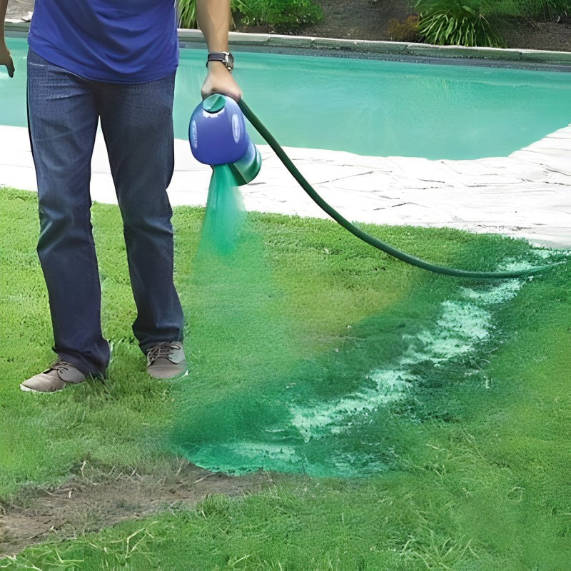Spray à gazon liquide de semences hydro mousse | Facile à appliquer pour pelouse clairsemée et zones très sollicitées