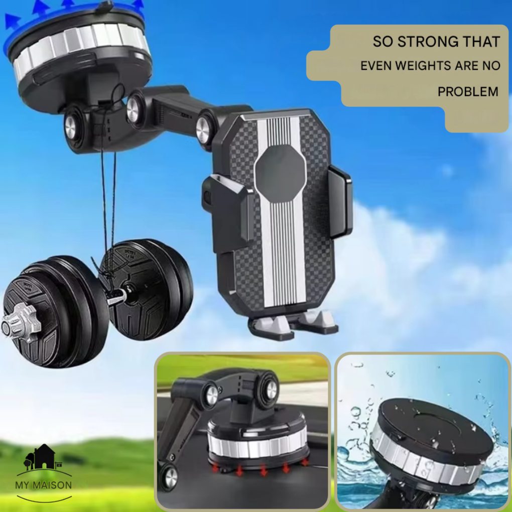 Support téléphone voiture rotatif à 360°