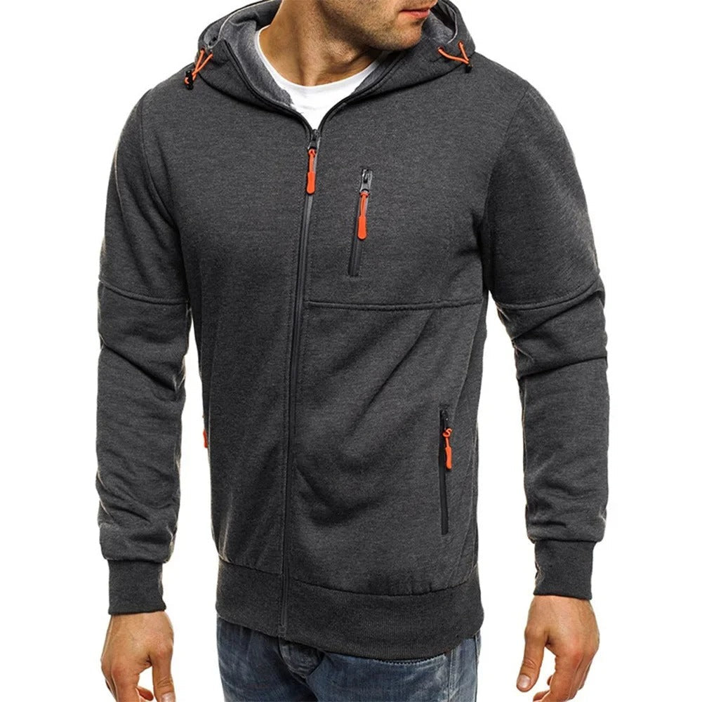 Sweat-shirt décontracté à capuche pour homme