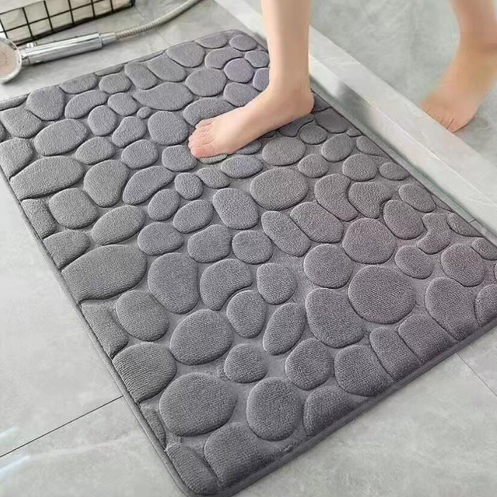 Tapis de bain absorbant à fond antidérapant