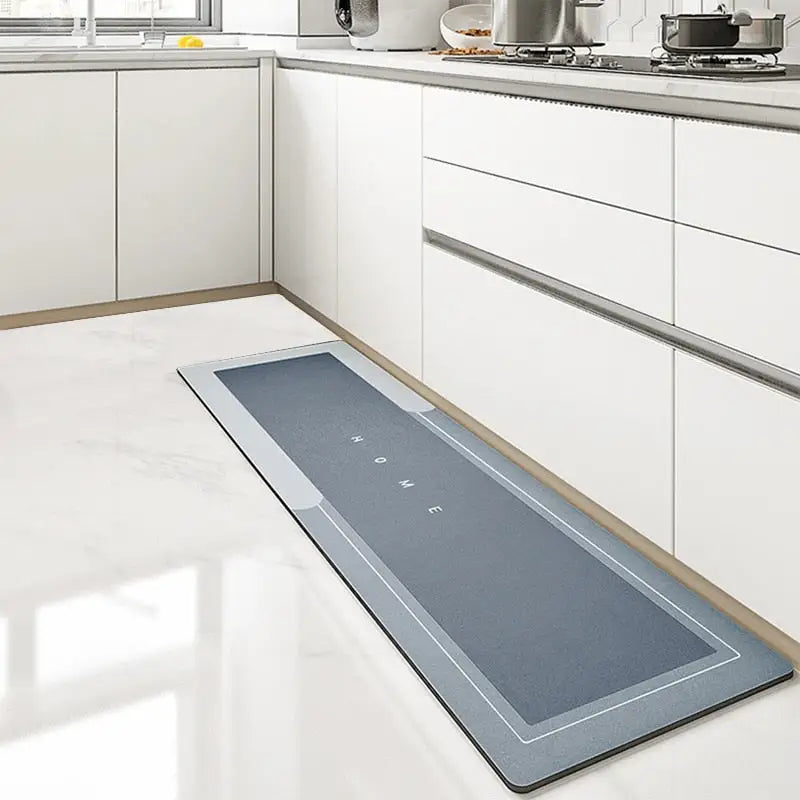 Tapis de cuisine absorbant en polymères, imperméable et antidérapant