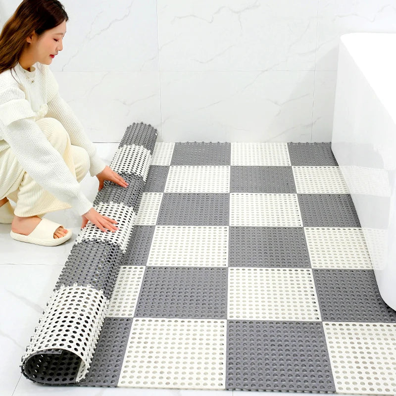 Tapis de douche antidérapant – tapis de bain imperméable et résistant à la moisissure