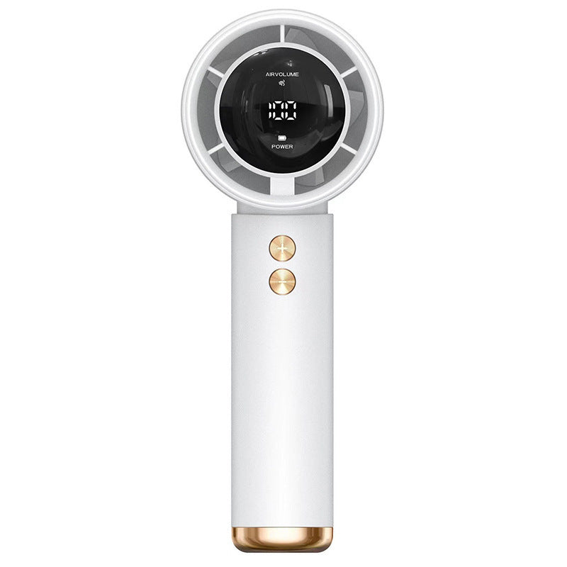 Ventilateur à main portable pour femme avec commande numérique