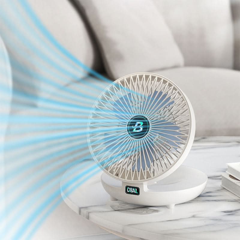 Ventilateur à main portable rechargeable USB – compact et puissant