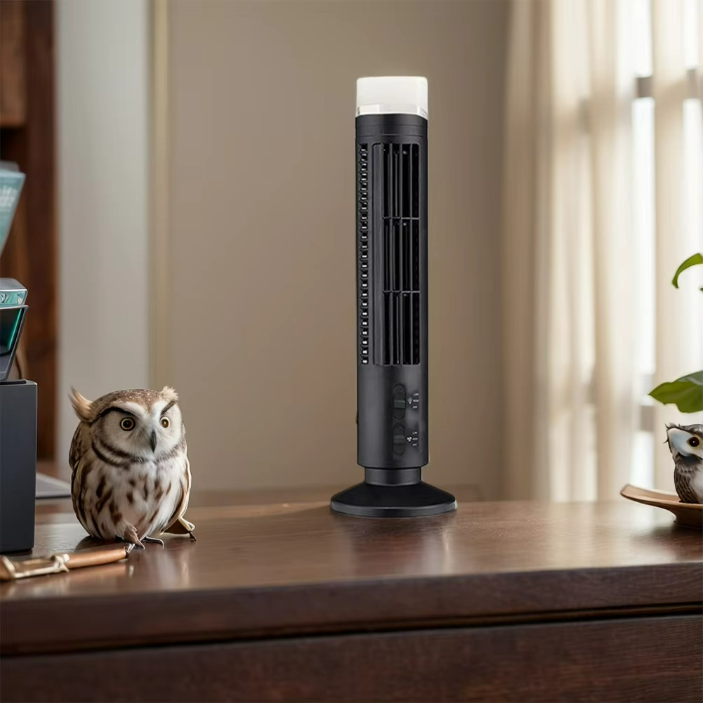 Ventilateur colonne compact avec technologie de souffle silencieux sans pales