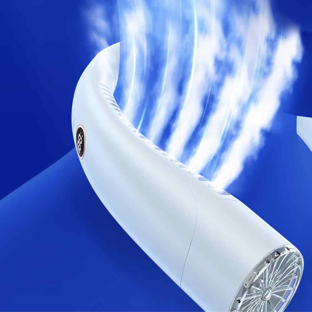 Ventilateur de cou portable sans pales pour un refroidissement silencieux mains libres