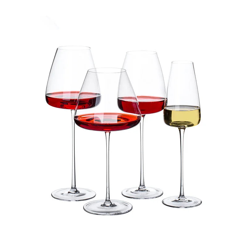 Verres à vin en cristal faits main