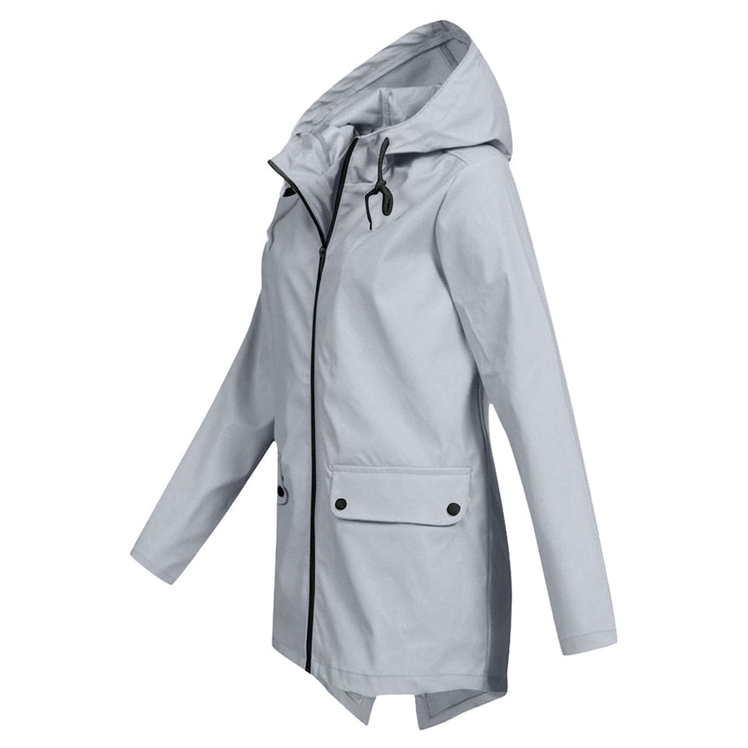 Veste anorak à capuche pour femme