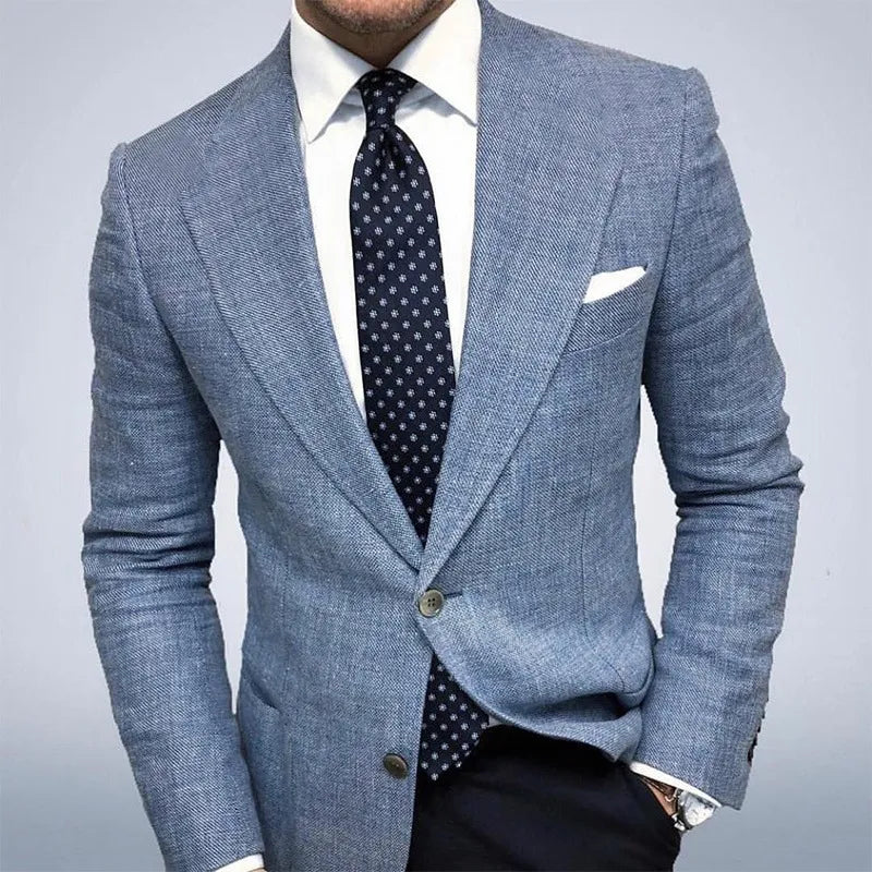 Veste de costume texturée