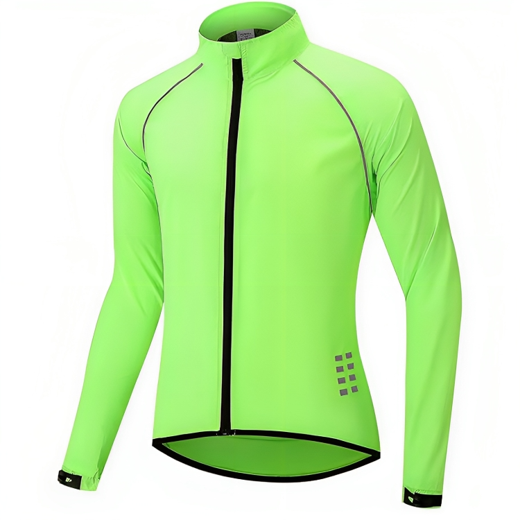 Veste de cyclisme réfléchissante d'automne pour homme