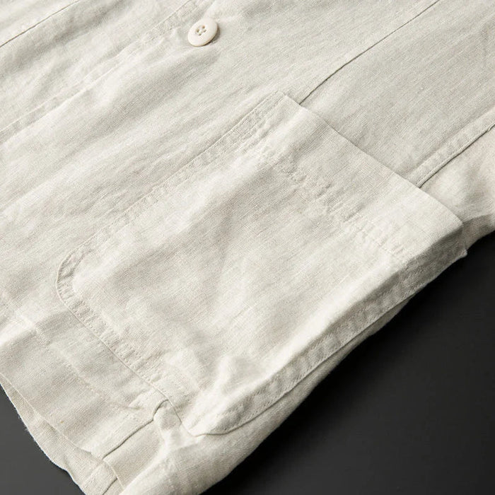 Veste de lin premium élégante