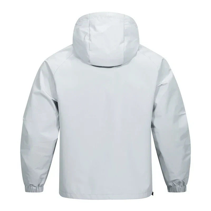 Veste de pluie pour homme – veste imperméable à capuche au design quotidien