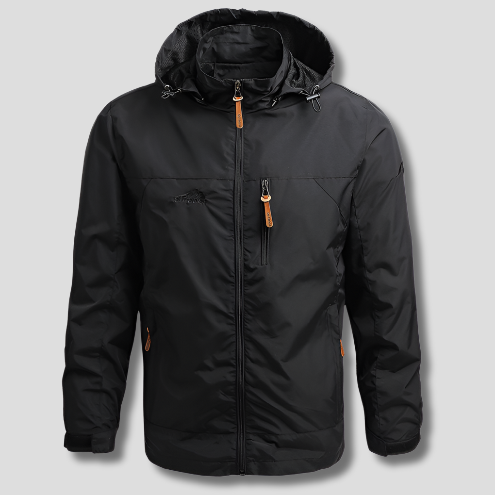 Veste de style militaire coupe-vent et imperméable pour homme
