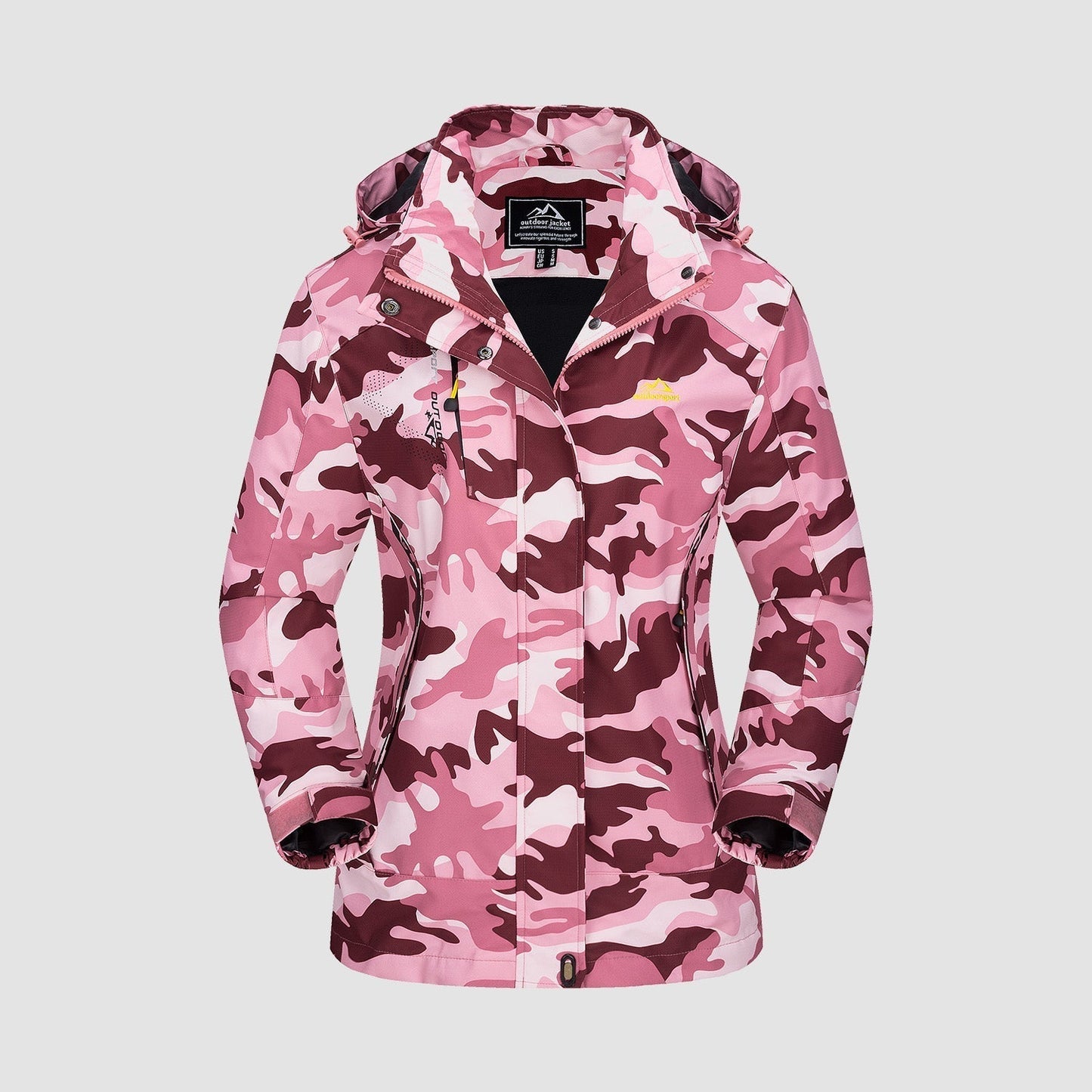 Veste imperméable 3-en-1 pour femme