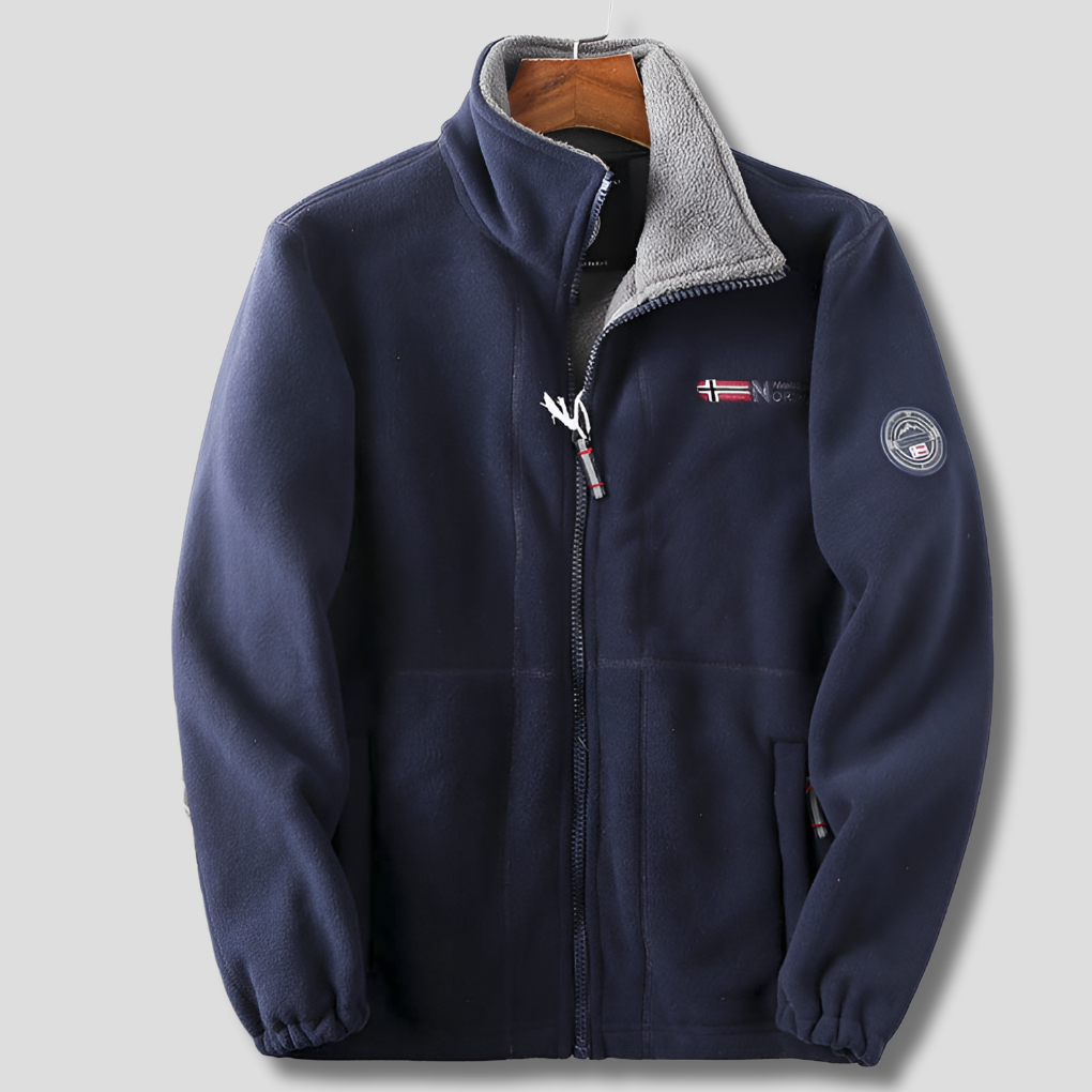 Veste polaire décontractée outdoor pour homme