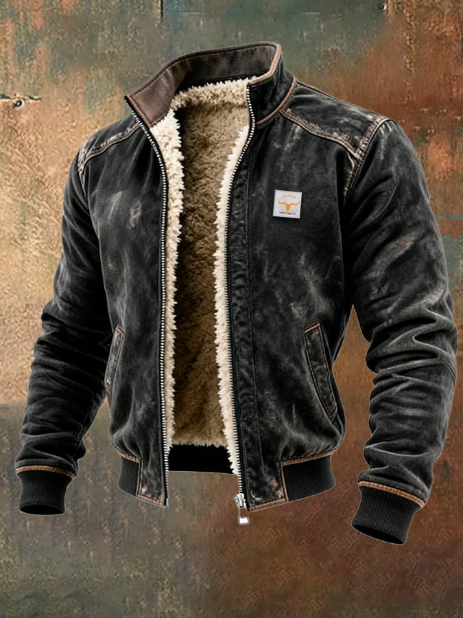 Veste thermique style vintage pour homme