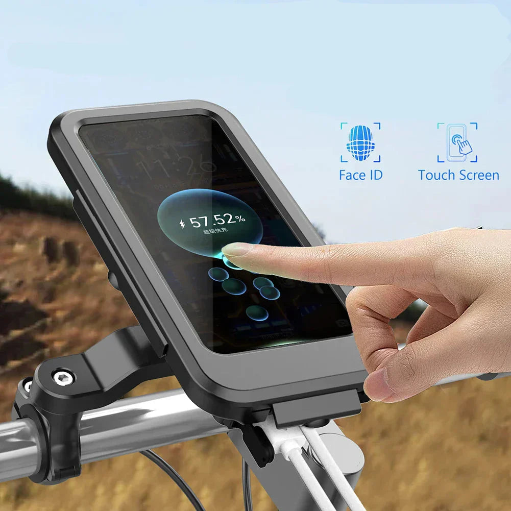 15W Powerbank - Waterproof Mount for Bicycle Handlebar